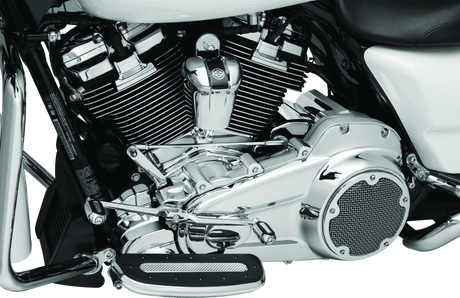 Kuryakyn Precision Transmission Top Cover 17-Up Touring Models Chrome - Cycle City Outdoors