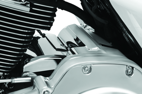 Kuryakyn Precision Transmission Top Cover 17-Up Touring Models Chrome - Cycle City Outdoors