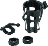 Kuryakyn Universal Reflex Drink Holder With Bar Mount Black - Cycle City Outdoors