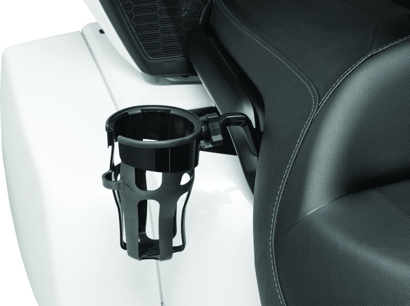 Kuryakyn Reflex Drink Holder-Passenger Mount Black - Cycle City Outdoors