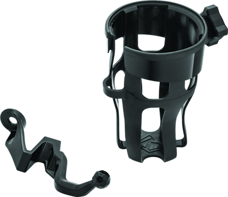 Kuryakyn Reflex Drink Holder-Passenger Mount Black - Cycle City Outdoors