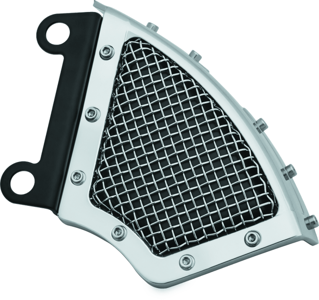 Kuryakyn Mesh Front Caliper Covers Chrome - Cycle City Outdoors