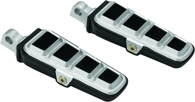 Kuryakyn Dillinger Pegs With Male Mount Adapter Silver - Cycle City Outdoors