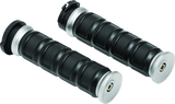 Kuryakyn Dillinger Grips Dual Cable Silver - Cycle City Outdoors