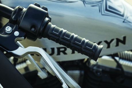 Kuryakyn Dillinger Grips Dual Cable Satin Black - Cycle City Outdoors
