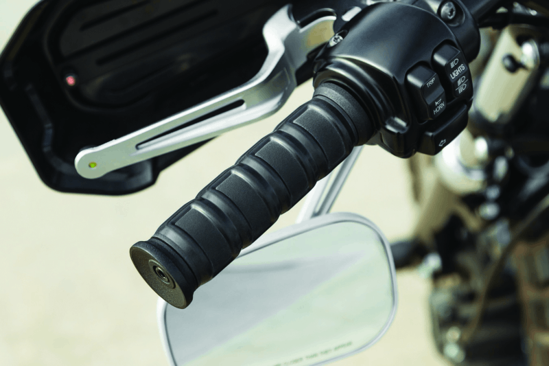 Kuryakyn Dillinger Grips Dual Cable Satin Black - Cycle City Outdoors
