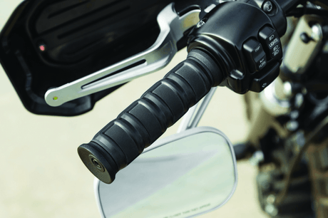 Kuryakyn Dillinger Grips Dual Cable Satin Black - Cycle City Outdoors