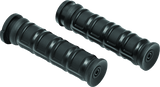 Kuryakyn Dillinger Grips Throttle-By-Wire Black - Cycle City Outdoors