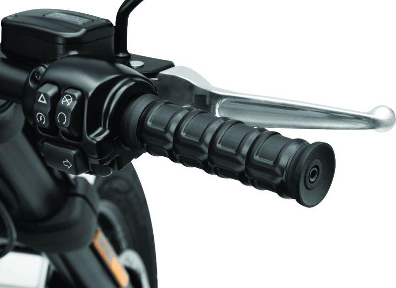 Kuryakyn Dillinger Grips Throttle-By-Wire Black - Cycle City Outdoors