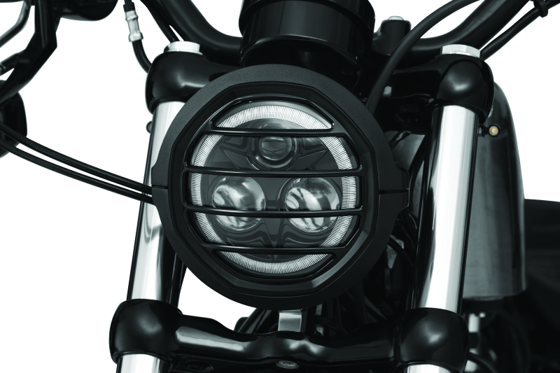 Kuryakyn Dillinger Headlight Trim 5-3/4 Black - Cycle City Outdoors
