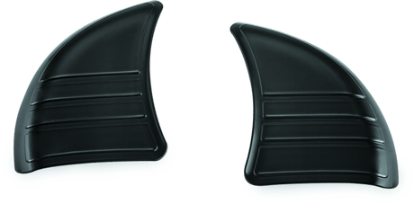 Kuryakyn Tri-Line Inner Fairing Cover Plates Gloss Black - Cycle City Outdoors