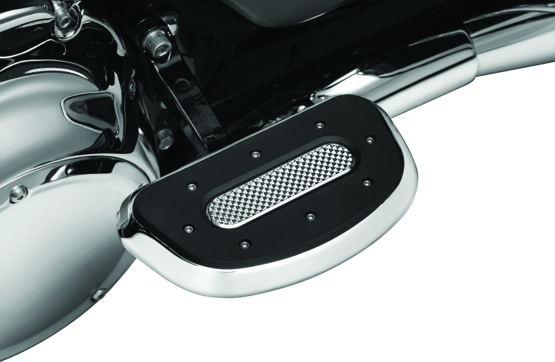 Kuryakyn Heavy Industry Passenger Floorboards Touring Models Chrome - Cycle City Outdoors