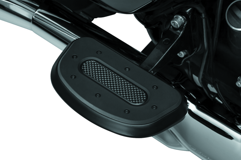 Kuryakyn Heavy Industry Passenger Floorboards Black - Cycle City Outdoors