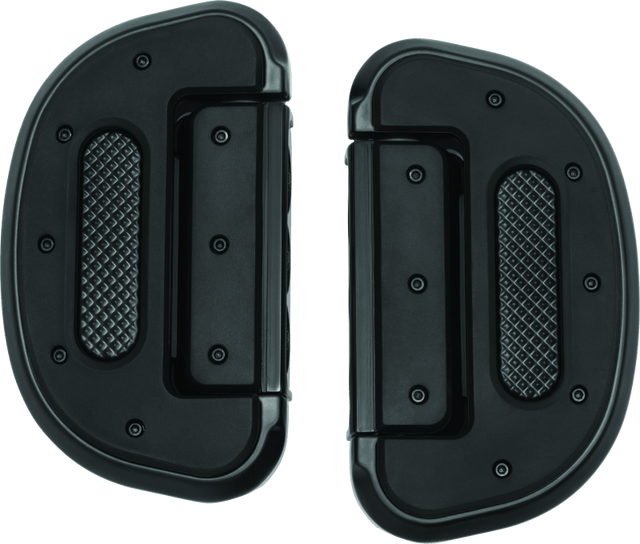 Kuryakyn Heavy Industry Passenger Floorboard Without Adapter Black - Cycle City Outdoors
