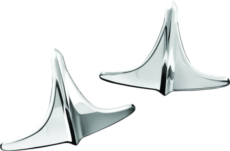 Kuryakyn Rear Fender Accents, Leading Edge, Chrome - Cycle City Outdoors