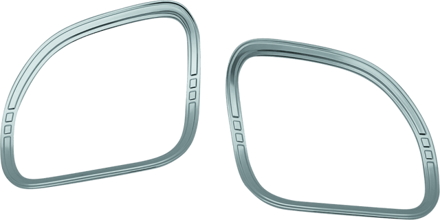 Kuryakyn Tri-Line Speaker Accents For Road Glide Chrome - Cycle City Outdoors