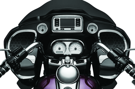 Kuryakyn Tri-Line Speaker Accents For Road Glide Chrome - Cycle City Outdoors