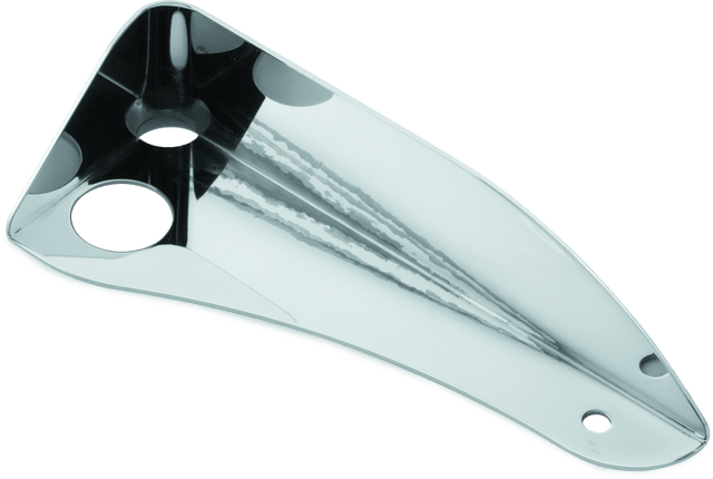 Kuryakyn Floorboard Exhaust Boot Guard Chrome - Cycle City Outdoors