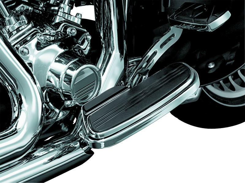 Kuryakyn Floorboard Exhaust Boot Guard Chrome - Cycle City Outdoors