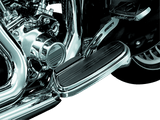 Kuryakyn Floorboard Exhaust Boot Guard Chrome - Cycle City Outdoors