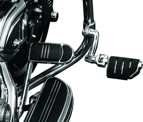 Kuryakyn Trident Dually Longhorn Offset  1-1/4inch Clamp Chrome - Cycle City Outdoors