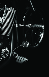 Kuryakyn Trident Dually Without Adapters Black - Cycle City Outdoors