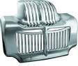 Kuryakyn Oil Cooler Cover 11-16 Touring Chrome - Cycle City Outdoors