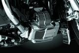 Kuryakyn Oil Cooler Cover 11-16 Touring Chrome - Cycle City Outdoors