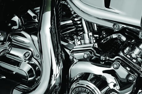 Kuryakyn Rear Cylinder Base Cover 09-16 Touring Models - Cycle City Outdoors