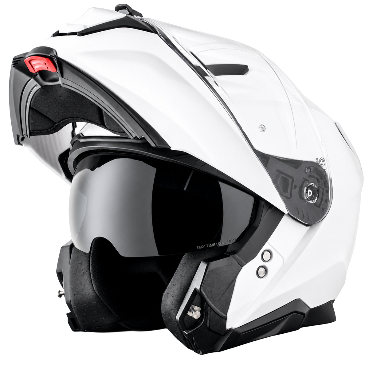Daytona - D.O.T. & ECE Daytona Legacy- Hi-Gloss White Modular Helmet