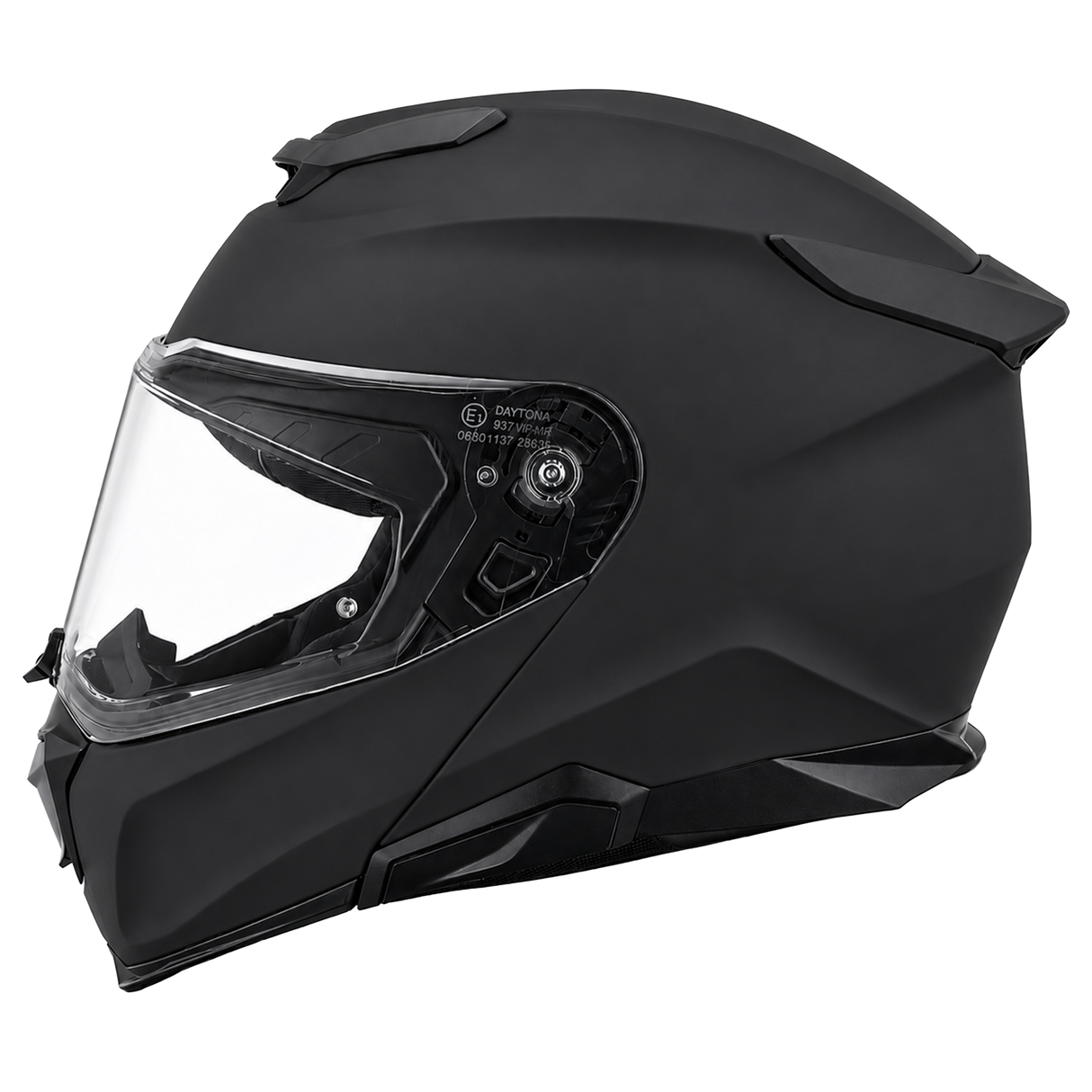 Daytona D.O.T. & ECE Daytona Legacy- Dull Black Modular Motorcycle Helmet