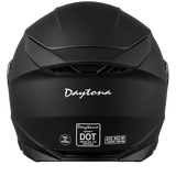 Daytona D.O.T. & ECE Daytona Legacy- Dull Black Modular Motorcycle Helmet