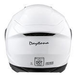 Daytona - D.O.T. & ECE Daytona Legacy- Hi-Gloss White Modular Helmet