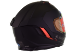 LS2 Assault III Solid Matte Black Red