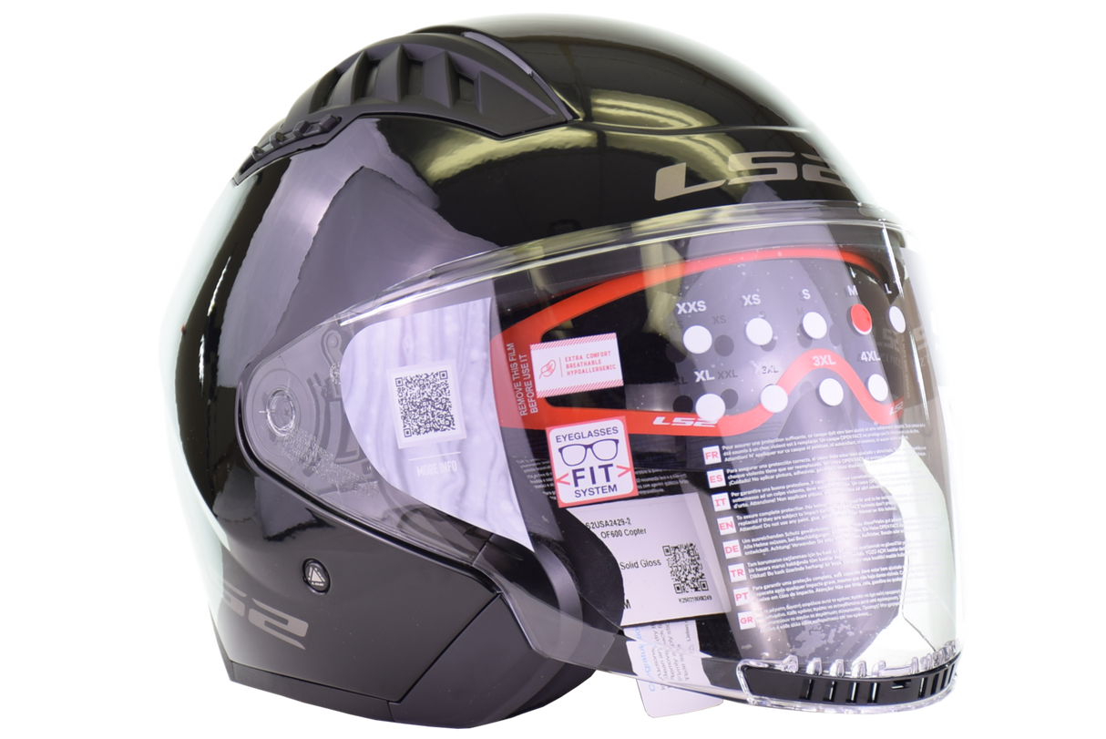 LS2 - Copter Open Face Helmet