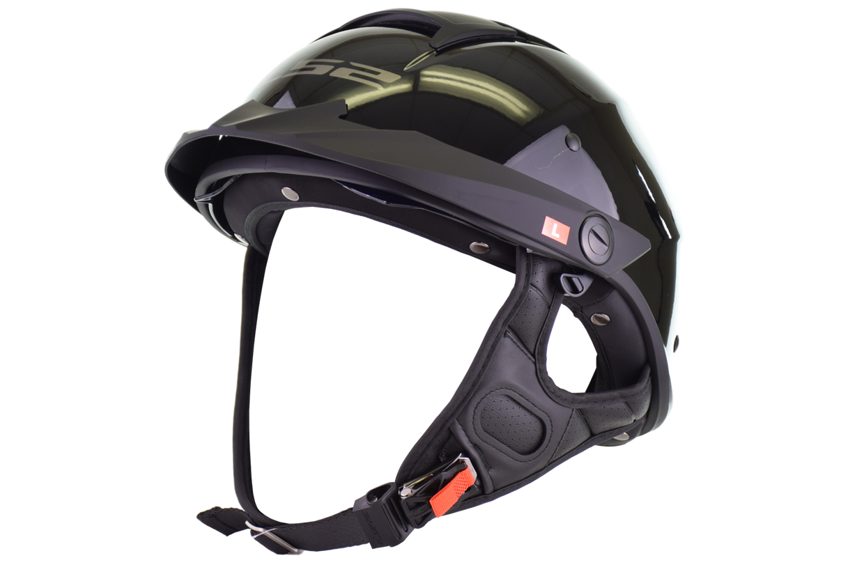 LS2 - Rebellion Half Helmet Helmet - Gloss Black