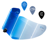 Daytona Legacy Shield Outer- Photochromic Blue