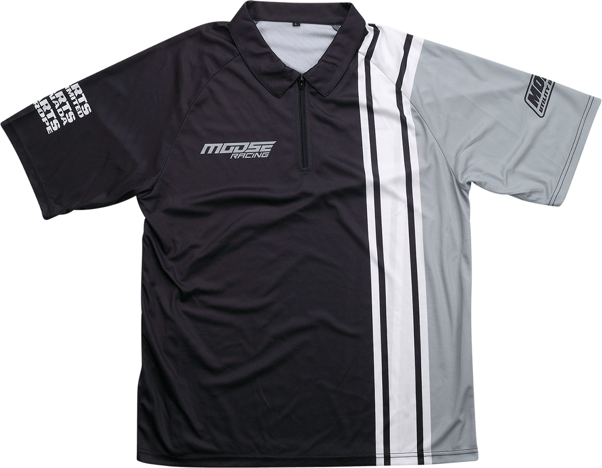 MOOSE RACING Moose Pit Shirt - Black - Small 3040-3034 - Cycle City Outdoors