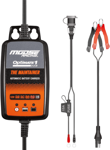 MOOSE RACING Optimate 1 Charger - DUO TM-611 - Cycle City Outdoors