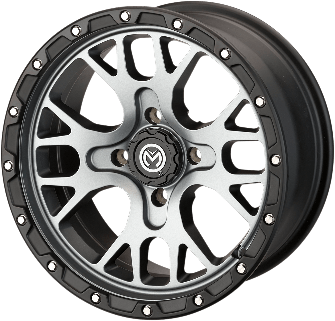MOOSE UTILITY Wheel - 545X - Front/Rear - Gray - 14x7 - 4/156 - 5+2 545147156SGBL54