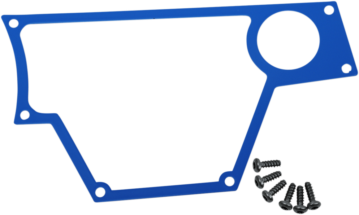 MOOSE UTILITY Dash Plate - Large - Right - Blue 100-4372-PU