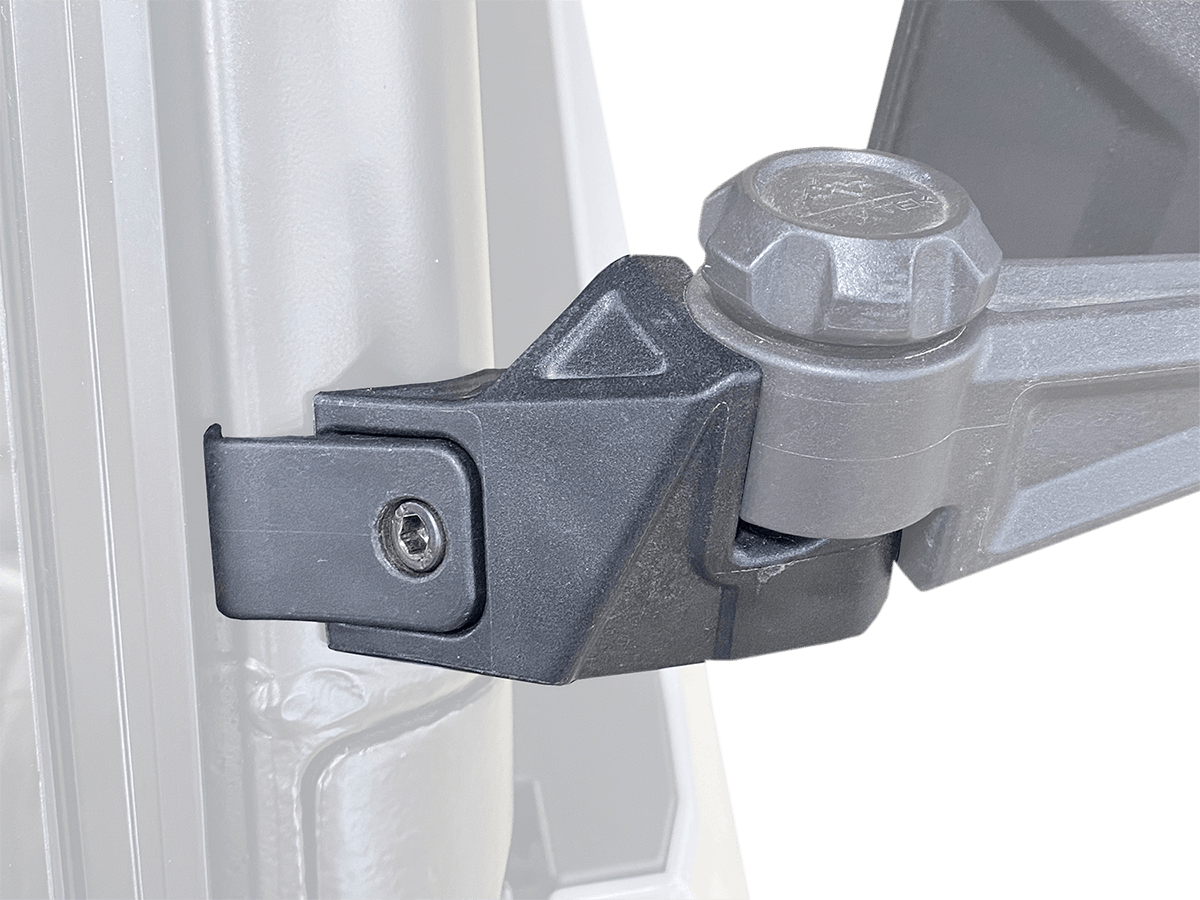 MOOSE UTILITY Side Mirror Adapter - Polished UTVADP-1
