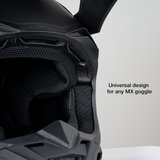 Daytona Tactic Off Road Helmet - D.O.T. & ECE - Dull Black