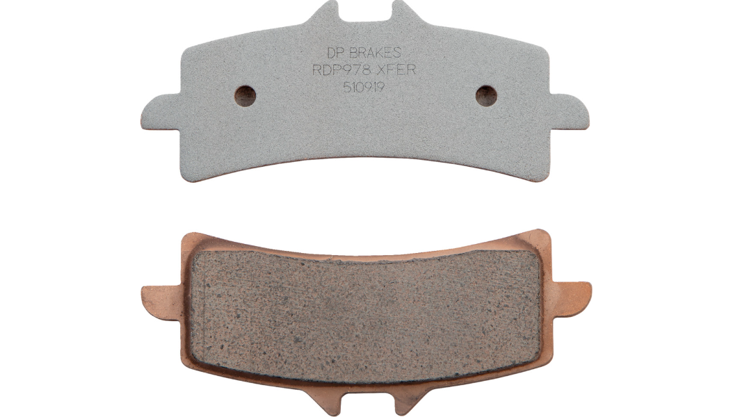 DP Brakes RDP Racing Sintered Front Brake Pads - RDP978 (Ducati Panigale / Triumph / Kawasaki ZX-10R / Suzuki GSX-R / Aprilia RSV4 / KTM / MV Agusta / Honda CBR1000RR / BMW / Husqvarna 2007–2025)