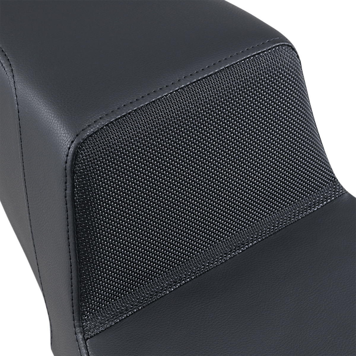 SADDLEMEN Step-Up Seat - Gripper - Black - FLHR/FLHX 897-06-174