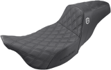SADDLEMEN Pro Series SDC Performance Seat SC80807DB - Lattice Stitch for '08 - '23 FL