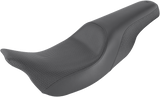 SADDLEMEN Profiler* Basket-weave Seat - Black - Part Number 808-07B-147
