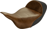 SADDLEMEN Lariat Solo Seat - Extended Reach - Distressed Brown - FL '08-'23 808-07B-0041EXT