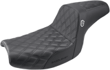 SADDLEMEN Pro Series SDC Performance Seat SC88209DB - Lattice Stitch/Lumbar Gripper for FXR '82-'00