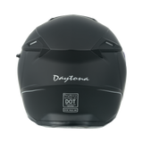 Daytona Spyder Jet- Dull Black D.O.T. & ECE approved